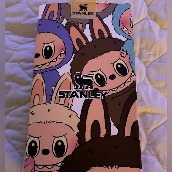 Stanley Labubu 40 oz Tumbler w/Pink Handle Box opened to photograph…this is new. - Picture 9 of 11